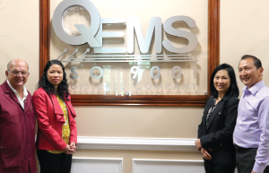 (Left to right) Quality Manager Pj Marshall, Executive Vice President Hannah Pham, Nancy Nguyen and CEO Phuong Nguyen 